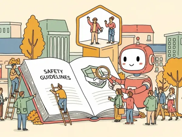 Editorial illustration for: OpenAI Just Launched a Safety Fellowship — Six Months Before Its IPO