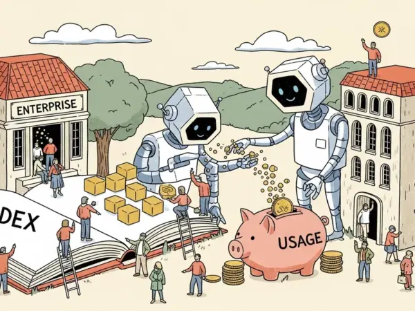 Editorial illustration for: OpenAI Switches Codex to Usage-Based Pricing for ChatGPT Business and Enterprise