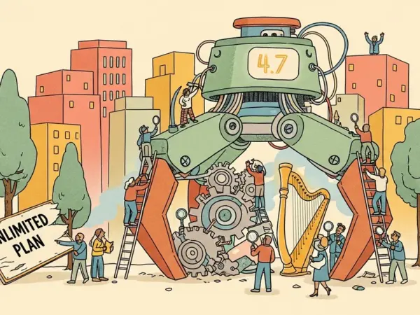 Editorial illustration for: The AI Agent That Forced Anthropic to Kill Its Unlimited Plan Just Upgraded to Opus 4.7 — OpenCla