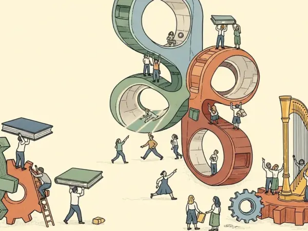 Editorial illustration for: OpenMythos Proposes Claude Mythos Runs on Looped Transformer Architecture