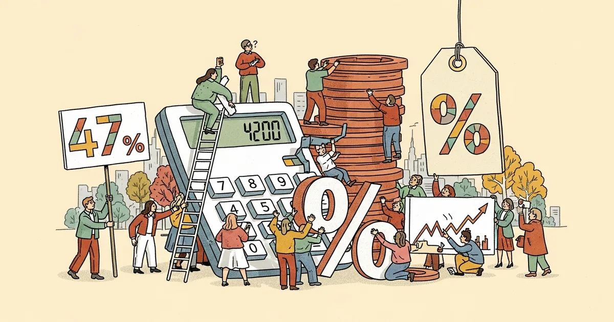 Editorial illustration for: Opus 4.7's New Tokenizer Raises Effective Costs Up to 47% Despite Flat Pricing