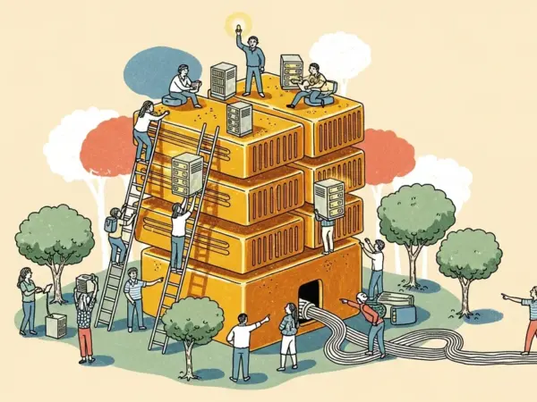 Editorial illustration for: Oracle's $400M Bloom Bet Proves AI Datacenter Power Is the New Goldmine