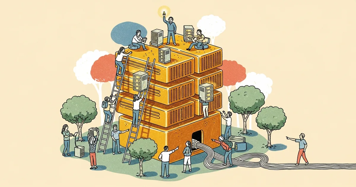 Editorial illustration for: Oracle's $400M Bloom Bet Proves AI Datacenter Power Is the New Goldmine