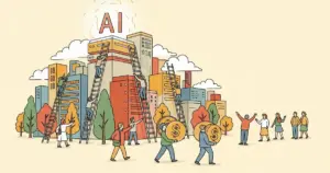 Editorial illustration for: Oracle reportedly lays off thousands of employees to bankroll its massive AI infrastructure bet