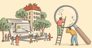 Editorial illustration for: Perplexity Promised Private AI Search — Then Shared Your Chats With Meta and Google