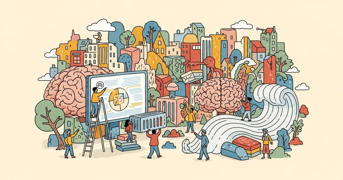 Editorial illustration for: Perplexity AI Machine Accused of Sharing Data With Meta, Google