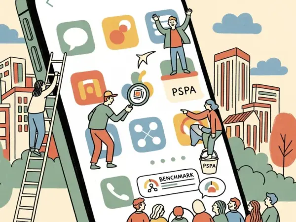 Editorial illustration for: PSPA-Bench: A Personalized Benchmark for Smartphone GUI Agent