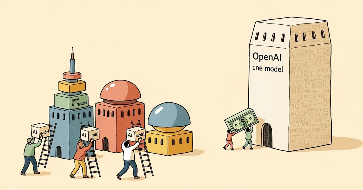 Editorial illustration for: Alibaba Just Released 3 AI Models in 3 Days — While OpenAI Spent $122 Billion on One