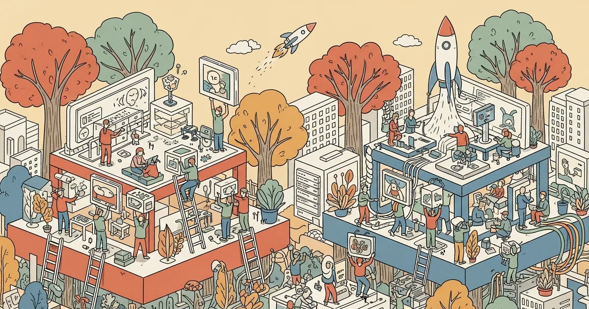 Editorial illustration for: Replit vs Bolt.new 2026: AI Coding Playgrounds That Ship Real Apps