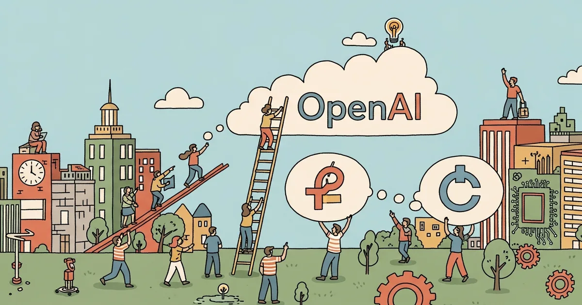 Editorial illustration for: Ronan Farrow's Sam Altman Profile: The Quotes That Define OpenAI