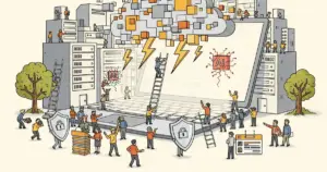 Editorial illustration for: The World's Biggest Cybersecurity Conference Just Declared an AI Security Crisis — And They're Ri