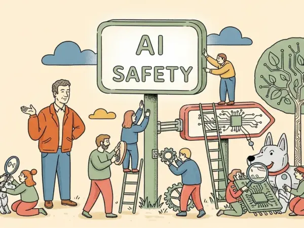 Editorial illustration for: Sam Altman Says 'My Vibes Don't Fit' AI Safety Work, New Yorker Profile Reveals