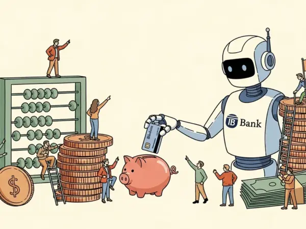 Editorial illustration for: A Bank Just Let AI Agents Spend Real Money on Behalf of Customers — And It Worked [Pilot Results]
