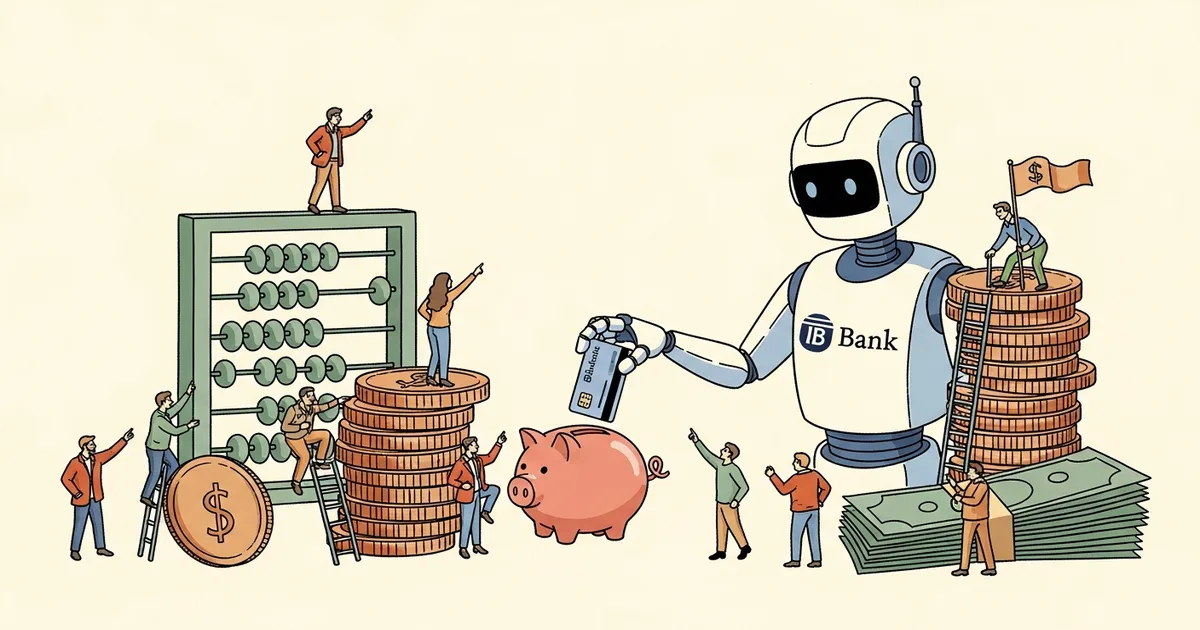 Editorial illustration for: A Bank Just Let AI Agents Spend Real Money on Behalf of Customers — And It Worked [Pilot Results]