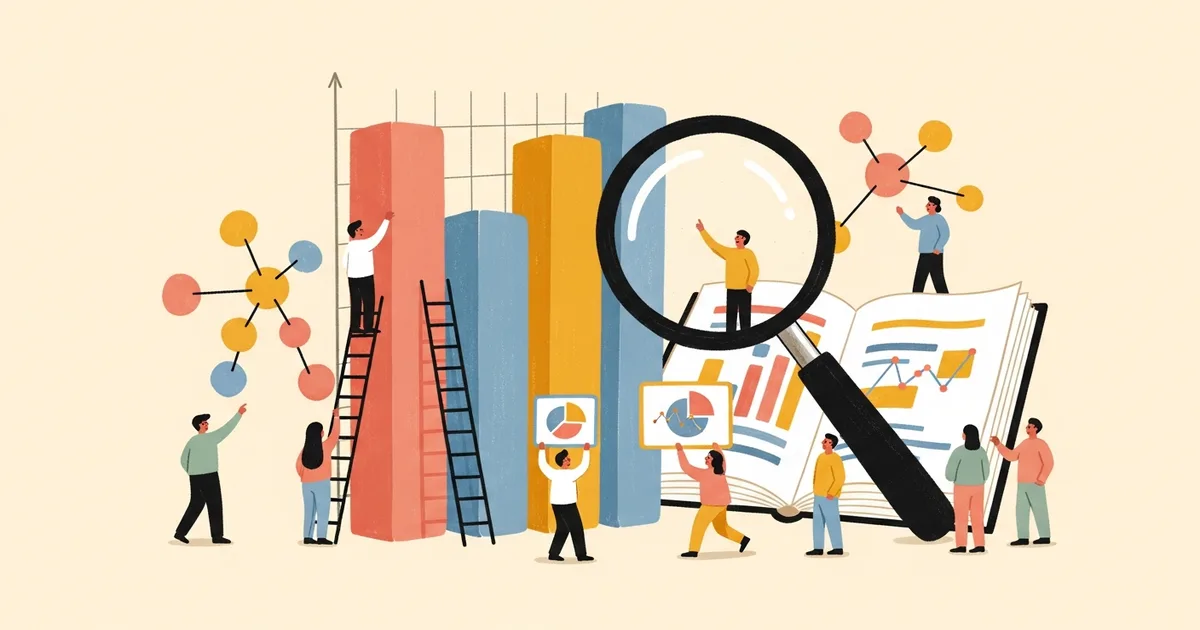 Editorial illustration for: SciVisAgentBench: A Benchmark for Evaluating Scientific Data Analysis and Visualization Agents