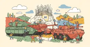 Editorial illustration for: Scout AI Raises $100M Series A for Autonomous Military Vehicle AI