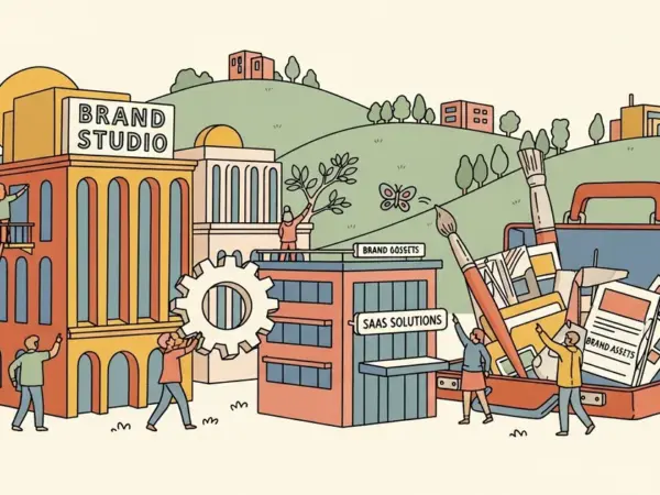 Editorial illustration for: Stability AI Pivots From Open-Source to Enterprise SaaS With Brand Studio