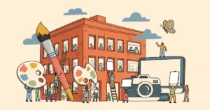 Editorial illustration for: Stability AI Launches Brand Studio for Brand-Consistent AI Image Generation