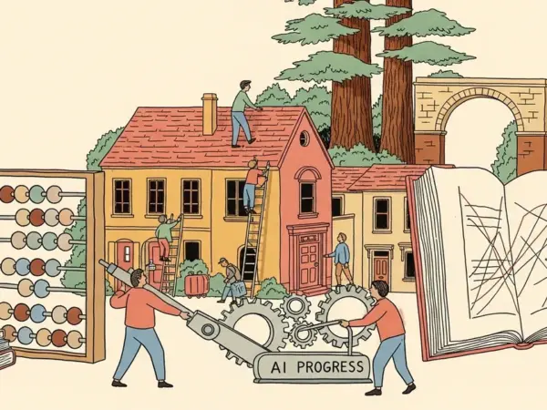 Editorial illustration for: China Just Erased America's AI Lead — Stanford's 2026 Index Confirms It