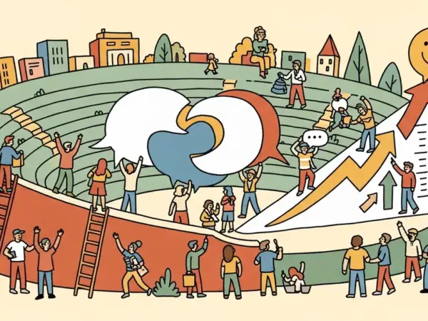 Editorial illustration for: The impact of multi-agent debate protocols on debate quality: a controlled case study