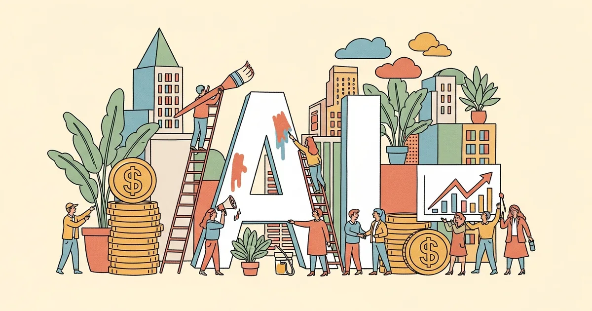 Editorial illustration for: Tiger Global-Backed Upscale AI in Talks to Raise at $2 Billion Valuation