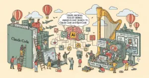 Editorial illustration for: Travel Hacking Toolkit Brings AI-Powered Award Flight Search to Claude Code and OpenCode