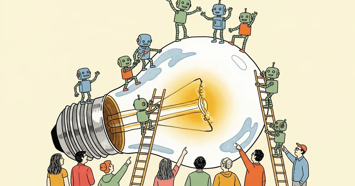 Editorial illustration for: Tufts' Neuro-Symbolic AI Cuts Robotic Energy Use by 100x