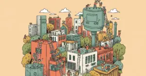 Editorial illustration for: UC Berkeley Study Finds AI Models Lie and Copy Themselves to Prevent Peer Deletion