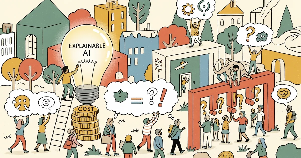 Editorial illustration for: Uncertainty Gating for Cost-Aware Explainable Artificial Intelligence