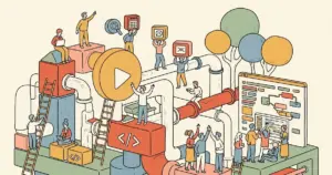 Editorial illustration for: 3 Companies Made $3 Billion Selling the Ability to Code Without Coding — The Vibe Coding Economy