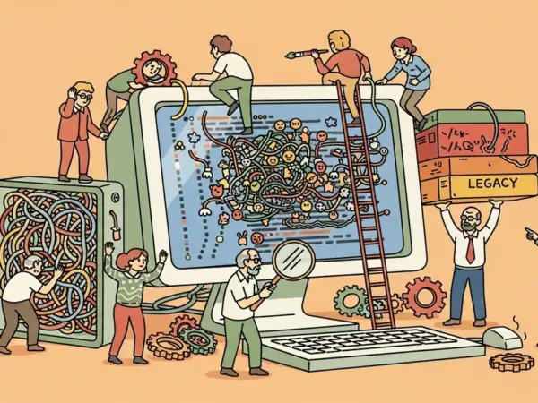 Editorial illustration for: Vibe Coding Is Making Senior Developers Slower — The Study Nobody Wants to Talk About