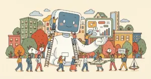 Editorial illustration for: Wharton Study: 79.8% of Users Follow AI Advice Even When It Is Wrong