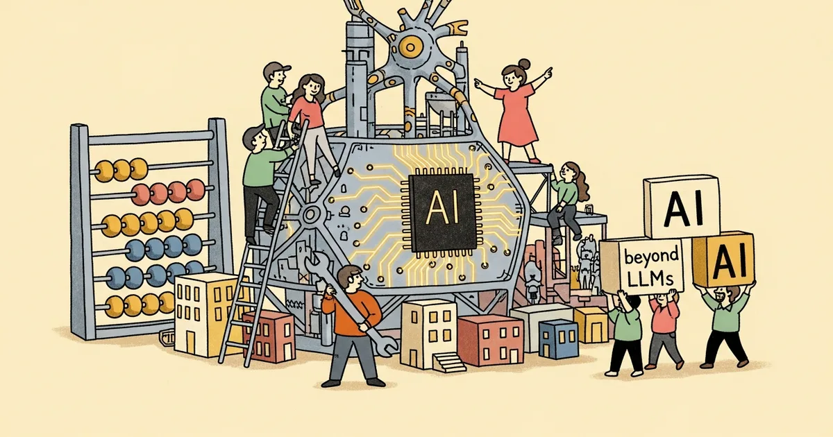Editorial illustration for: Yann LeCun's AMI Labs Raises $1 Billion to Build AI Beyond LLMs