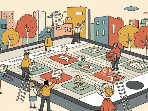 Editorial illustration for: Yelp AI Assistant Gains Reservation Booking and Scheduling Integrations