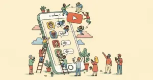 Editorial illustration for: YouTube Launches AI Avatar Feature for Shorts Using Users' Voice and Likeness