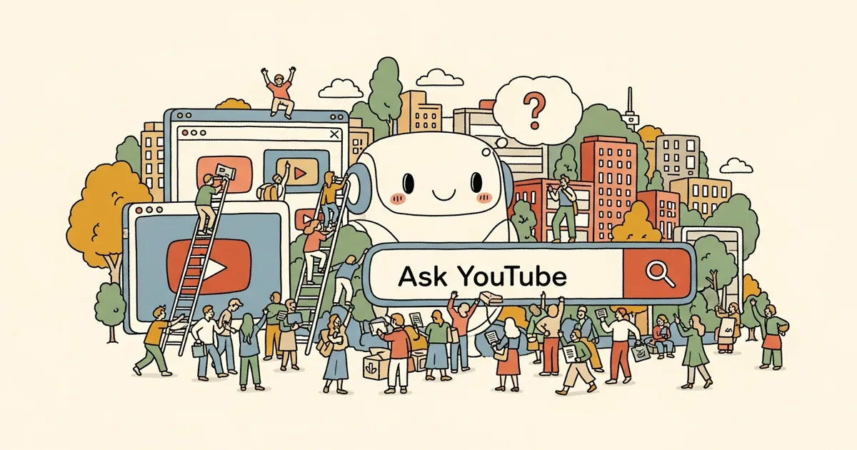 Editorial illustration for: YouTube Tests 'Ask YouTube' AI Search Feature for U.S. Premium Subscribers