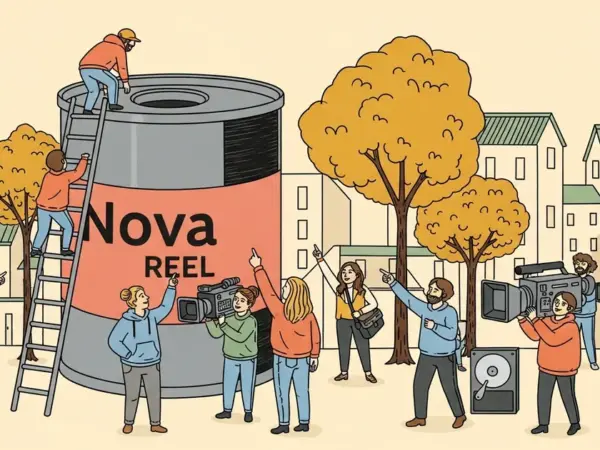 Editorial illustration for: YouTubers Sue Amazon Claiming Nova Reel Was Trained on Scraped Videos