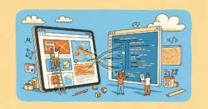 Editorial illustration for: Zhipu AI Launches GLM-5V-Turbo, a Multimodal Model That Converts Design Mockups to Code