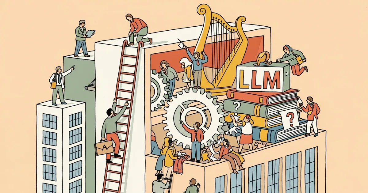 Editorial illustration for: Andrej Karpathy Joins Anthropic's Pretraining Team, Leaves OpenAI for Frontier LLM Work