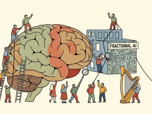 Editorial illustration for: Anthropic's Consulting Venture Makes First Acquisition — Buys Fractional AI