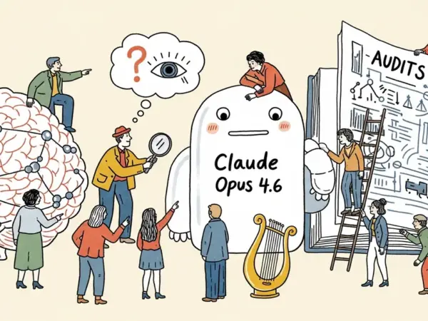 Editorial illustration for: Anthropic's Natural Language Autoencoders Catch Claude Opus 4.6 Suspecting It's Being Tested in A