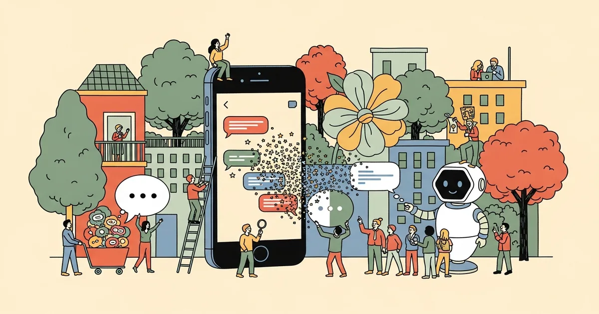Editorial illustration for: Apple's New ChatGPT-Style Siri App in iOS 27 Will Ship with Auto-Deleting Chats