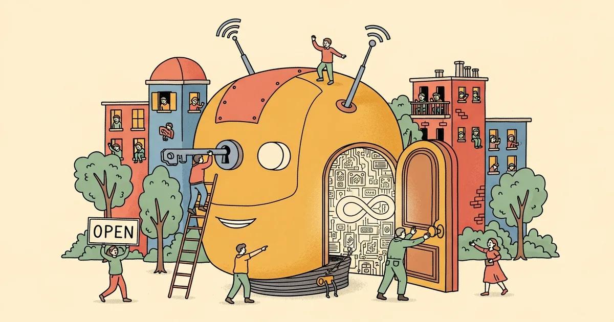 Editorial illustration for: Axios Scoop: Meta to Open-Source Versions of Its Next AI Models