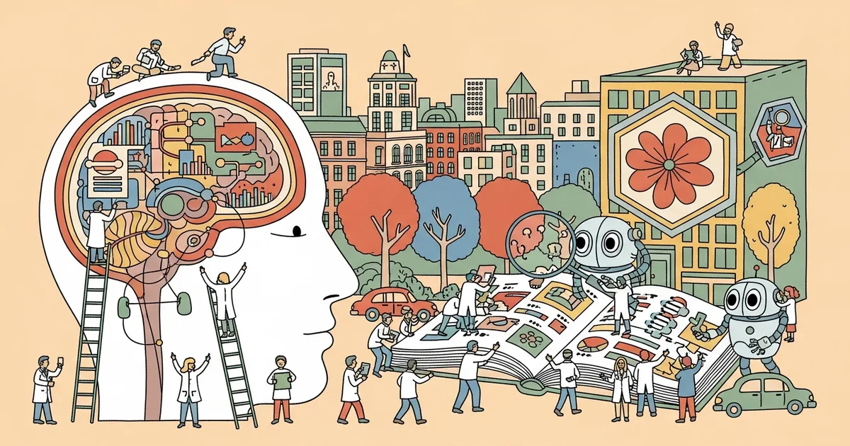 Editorial illustration for: Boston Children's Uses OpenAI to Unlock Over 40 New Rare-Disease Diagnoses