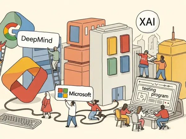 Editorial illustration for: CAISI Adds Google DeepMind, Microsoft, xAI to US Pre-Release AI Testing Program