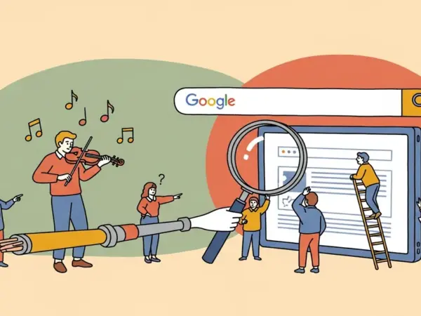 Editorial illustration for: Canadian Fiddler Ashley MacIsaac Sues Google for $1.5M Over AI Overview Sex-Offender Defamation