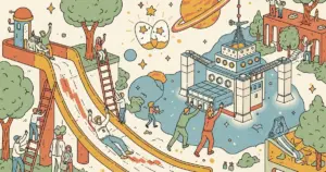 Editorial illustration for: Cerebras Slips Post-IPO as Winklevoss Twins Push $100M Into Gemini Space Station