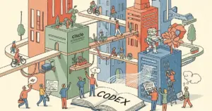 Editorial illustration for: Cisco-OpenAI: Codex Becomes Enterprise Engineering Teammate at Cisco