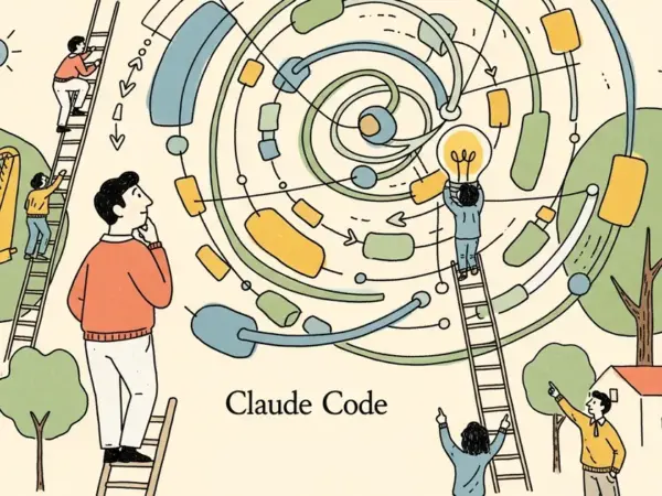 Editorial illustration for: Claude Code Discovers Better AI Scaling Algorithms Than Humans