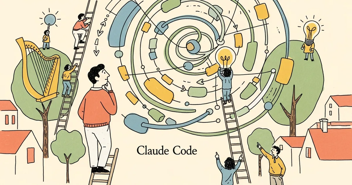Editorial illustration for: Claude Code Discovers Better AI Scaling Algorithms Than Humans
